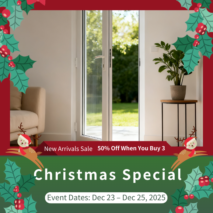 Single Glass UPVC Door