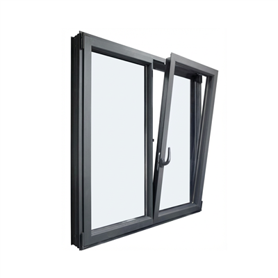 Алуминиев -алуминиев прозорец с накланяне и завъртане